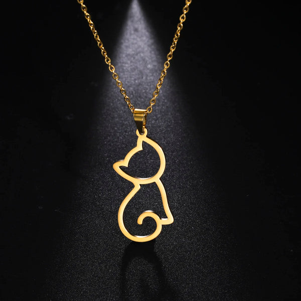 Little Kitten Pendant Necklace