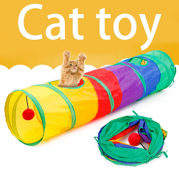 Collapsible Cat Play Tunnel