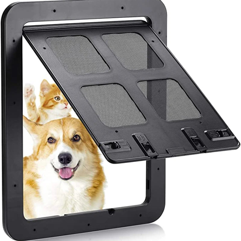 Magnetic Pet Flap for Screen Doors