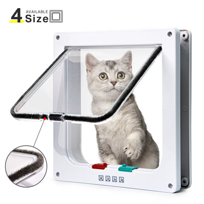 4-Way Locking Cat Flap