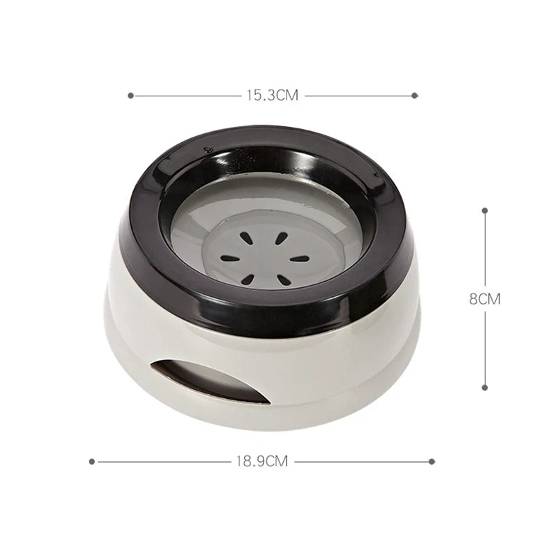 Non-Spill Floating Water Bowl