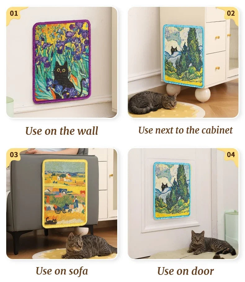 Art Print Wall Scratching Pad