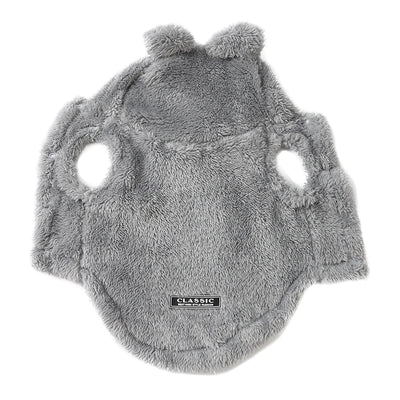 Soft Fleece Hooded Dog Coat