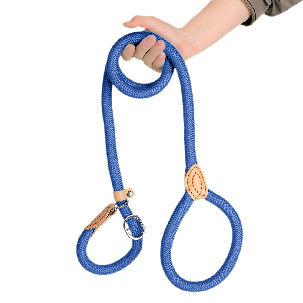 Braided Slip Lead, 1.5 m - 0.6 cm / Blue