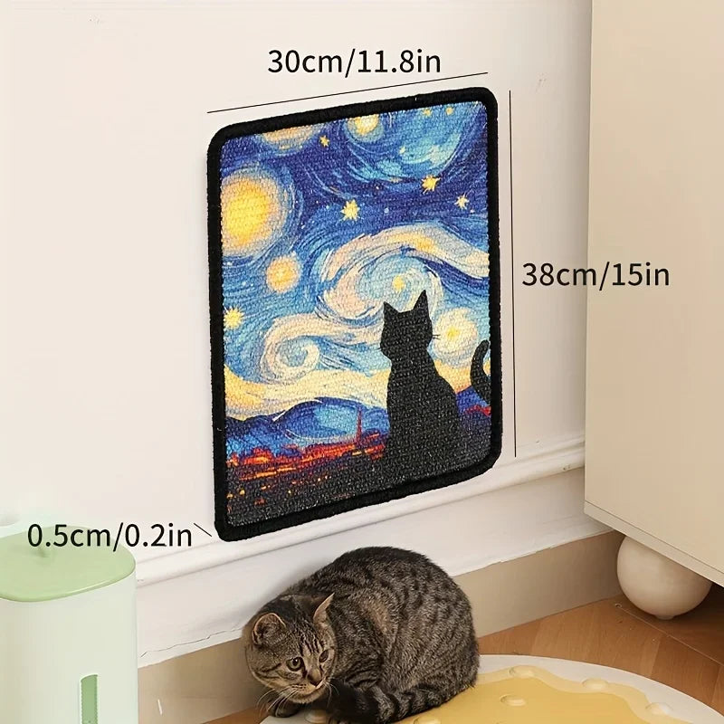 Art Print Wall Scratching Pad