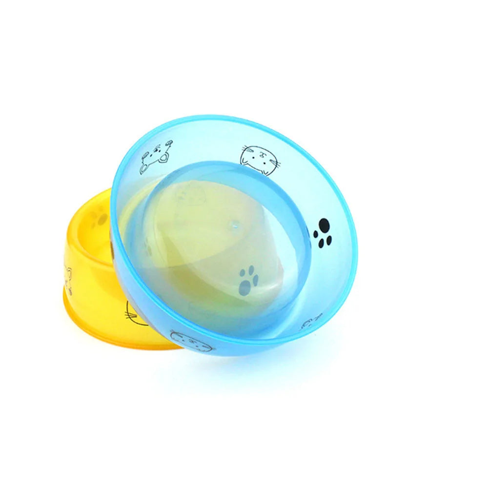 Clear Printed Pet Bowl