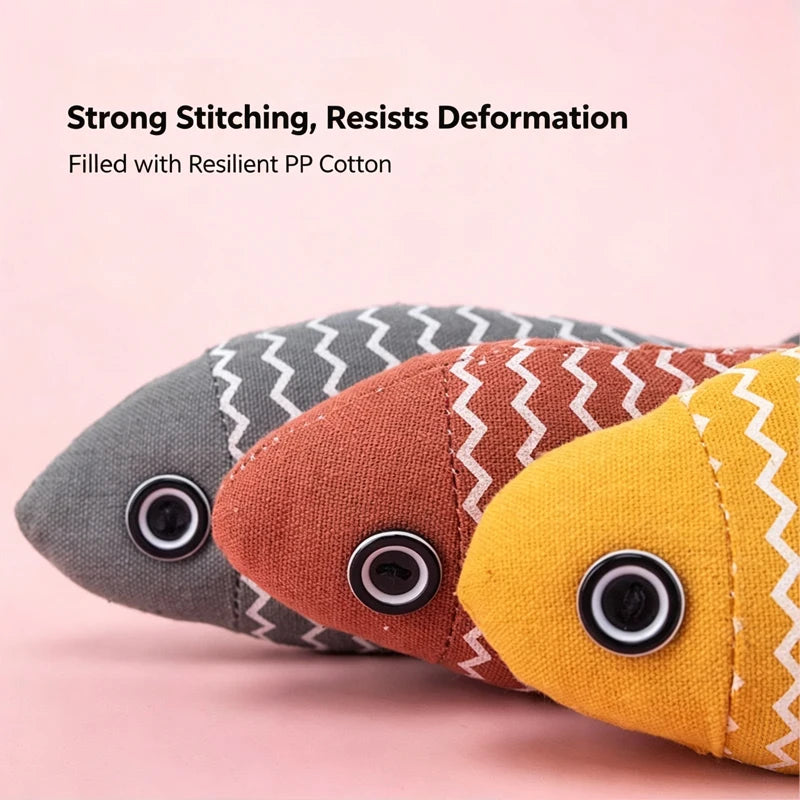 Fabric Fish Cat Toy