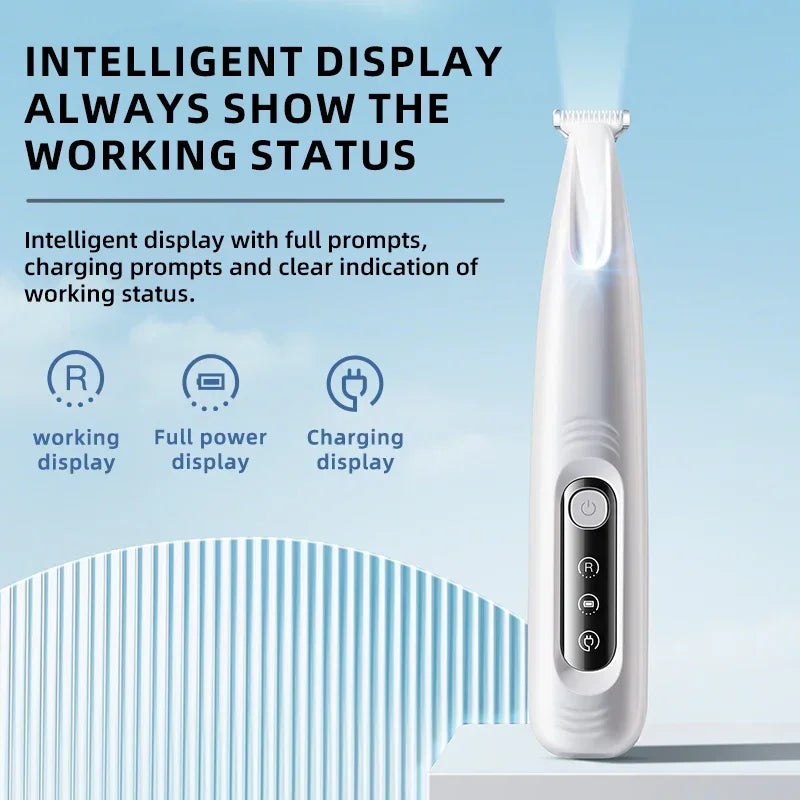 Rechargeable Paw Trimmer with LED Light