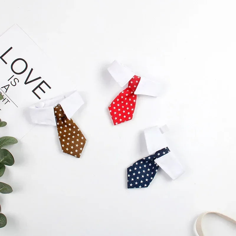 Formal Necktie Collar for Dogs and Cats