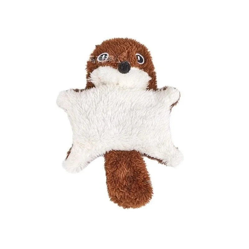 Squeaky Flying Squirrel Plush Toy