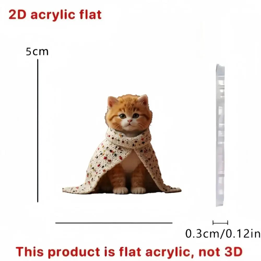 Hanging Cat Ornament