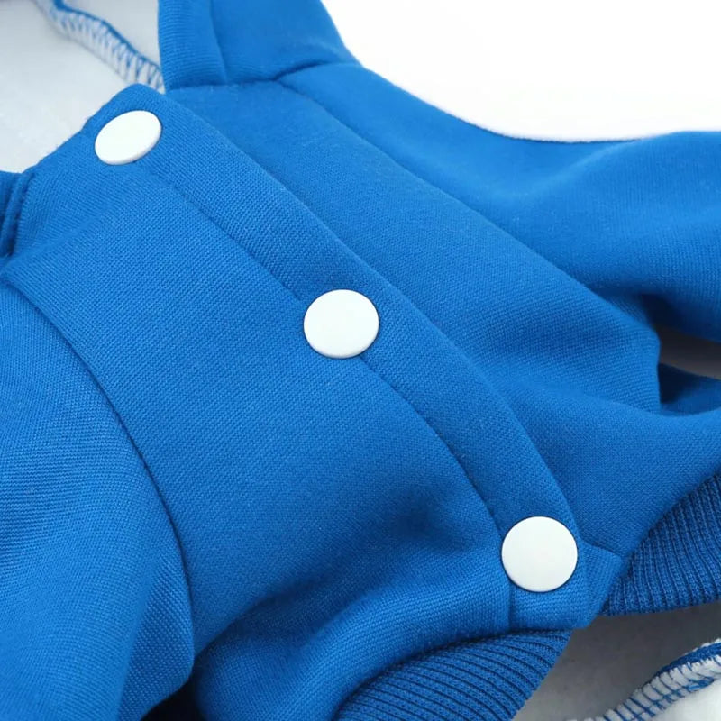 Hooded Tracksuit Jumpsuit for Small Dogs