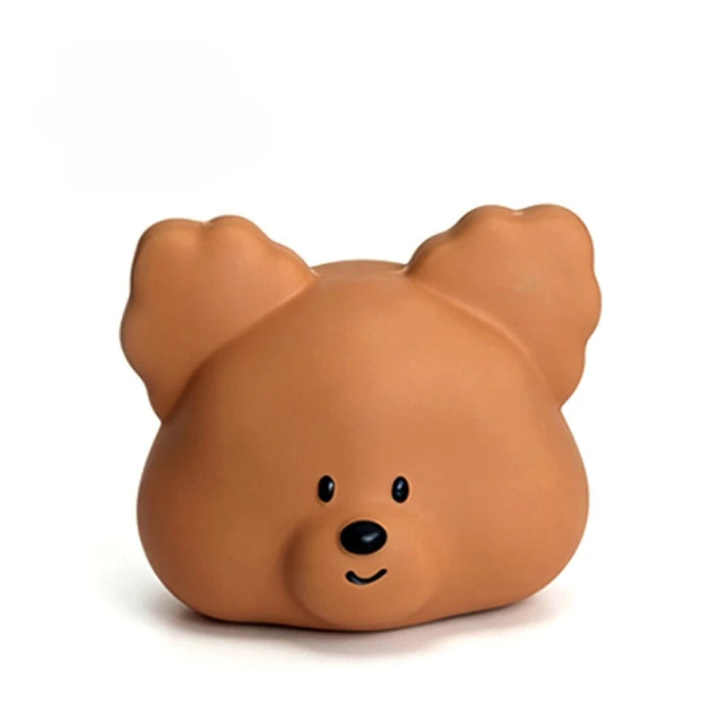 Squeaky Latex Bear Ball Dog Toy