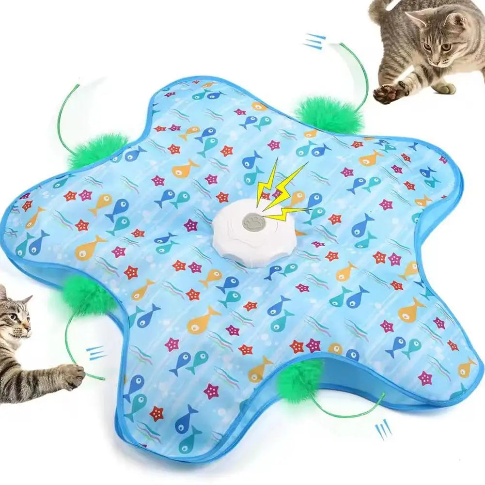 Hide-and-Seek Moving Mouse Cat Toy