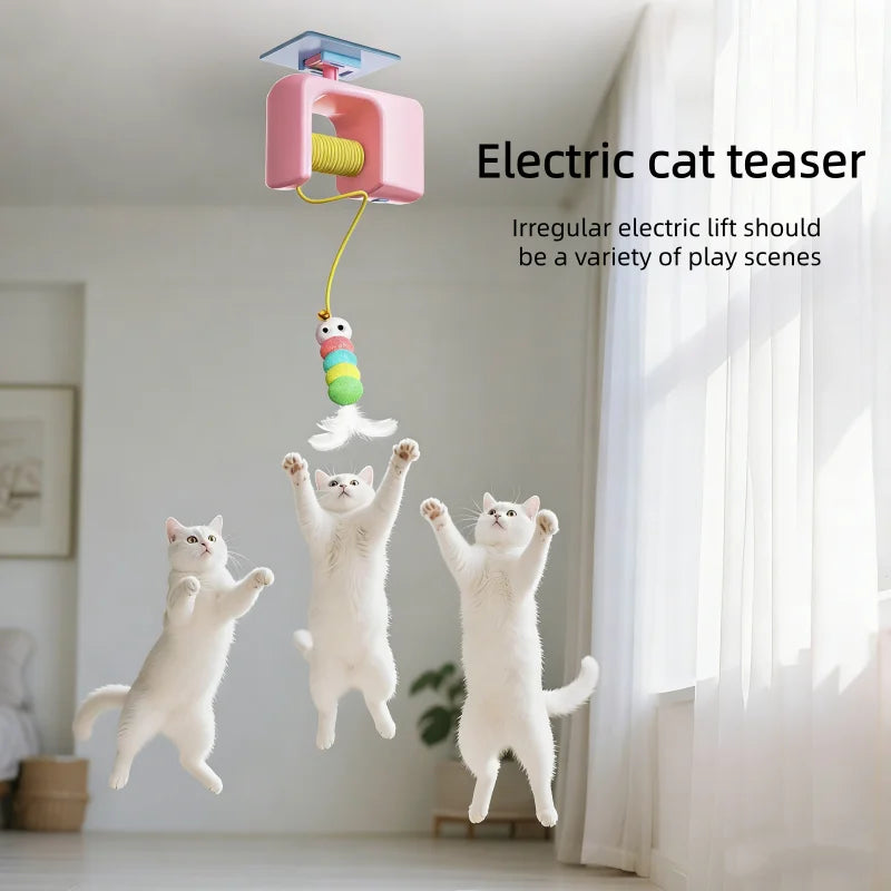 Automatic Door-Hanging Cat Toy