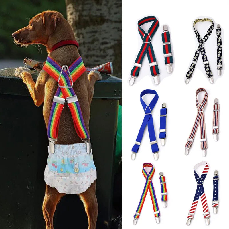 Dog Nappy Suspenders