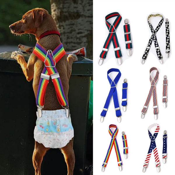 Dog Nappy Suspenders
