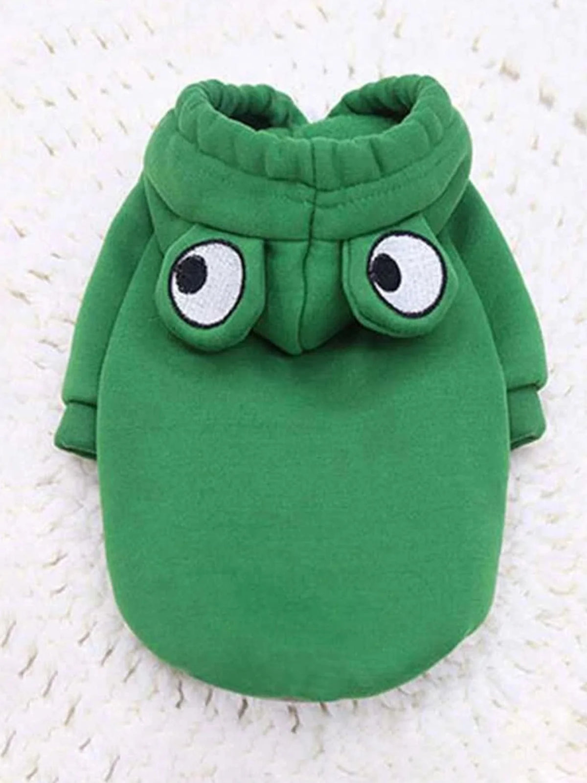 Green Frog Hoodie for Small Dogs
