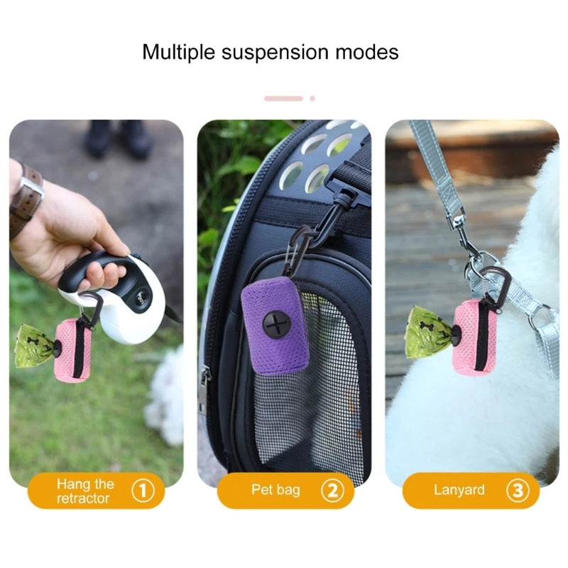 Poop Bag Holder for Dog Leads