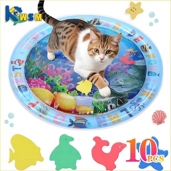 Water Sensory Play Mat for Cats
