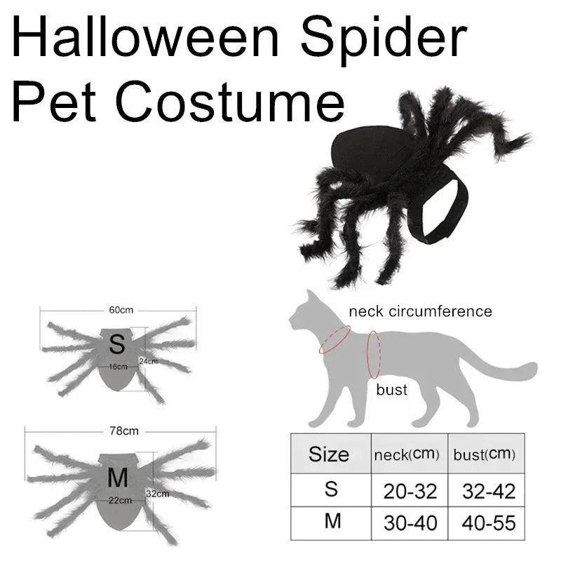 Spider Halloween Costume for Dogs and Cats