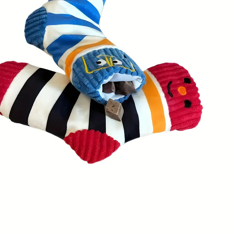 Fuzzy Sock Dog Toy