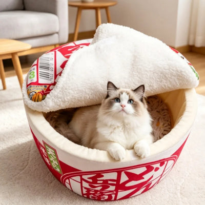 Instant Noodle Cup Pet Bed