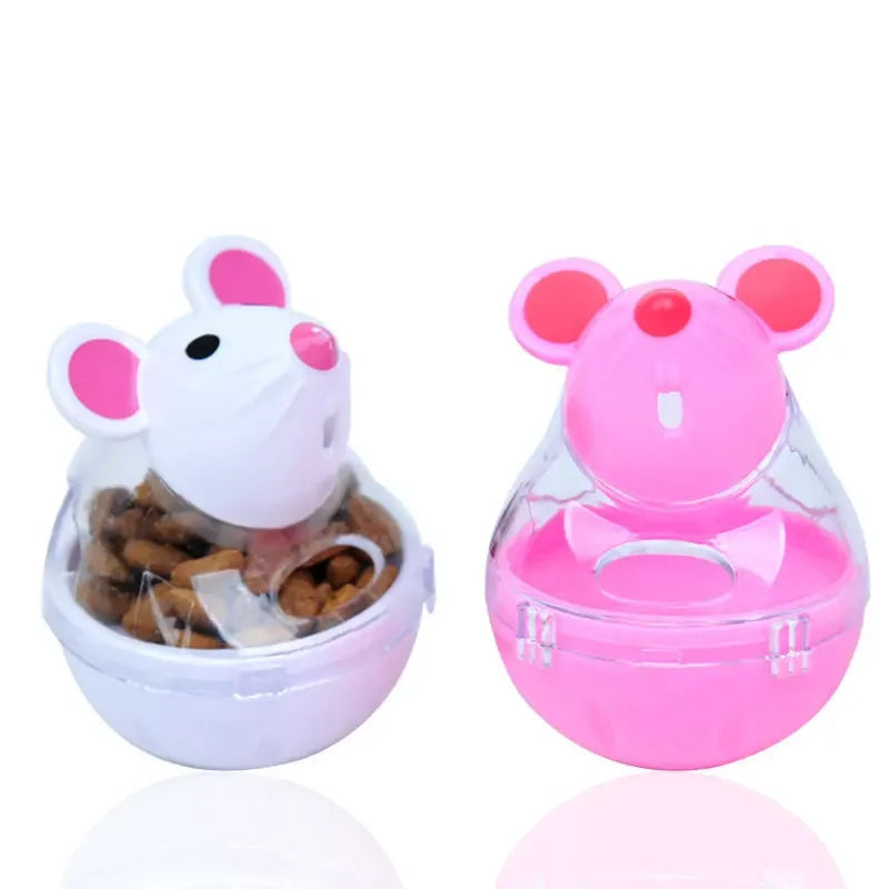 Mouse Tumbler Treat Feeder for Cats