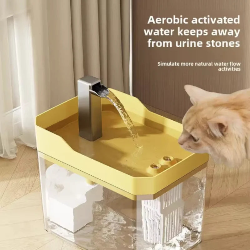 Clear Cat Water Fountain, 1.5 L