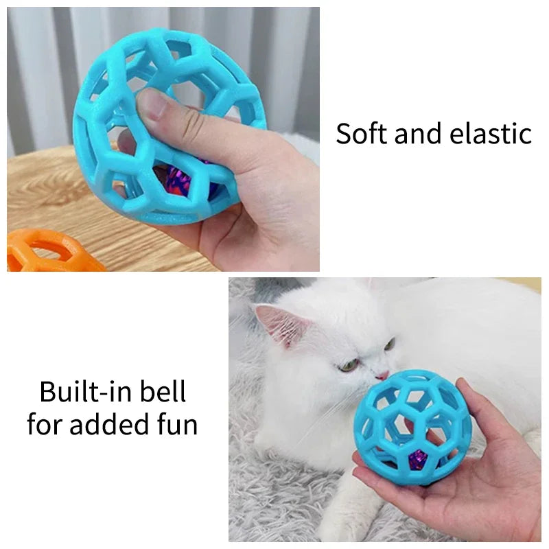 Geometric Bell Ball, 9 cm