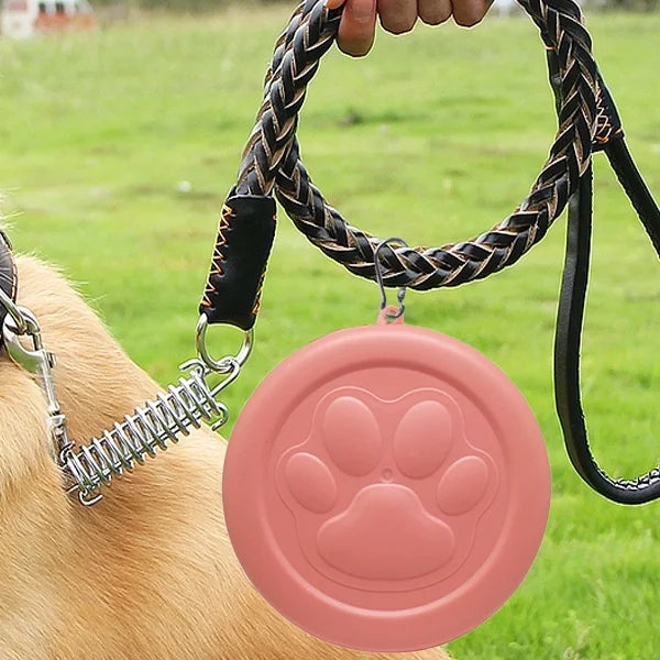 2-in-1 Travel Dog Bowl with Treat Compartment