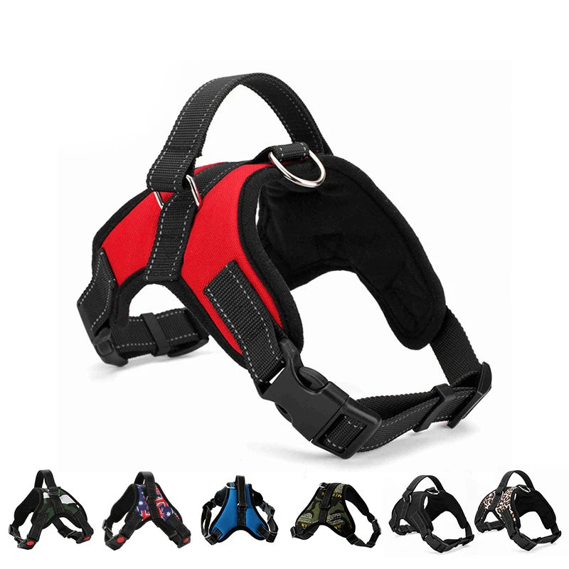 Quick-Release Padded Dog Harness Vest