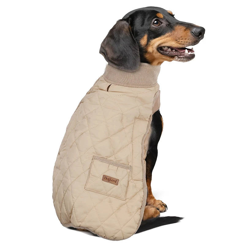 Quilted Winter Coat for Dachshunds