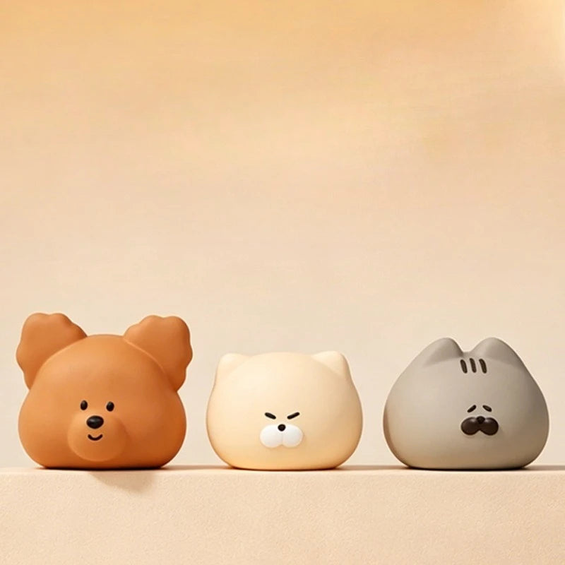 Squeaky Latex Bear Ball Dog Toy