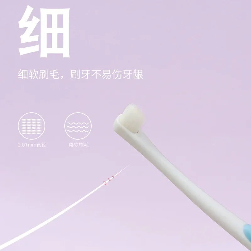 Small Round-Head Toothbrush for Pets
