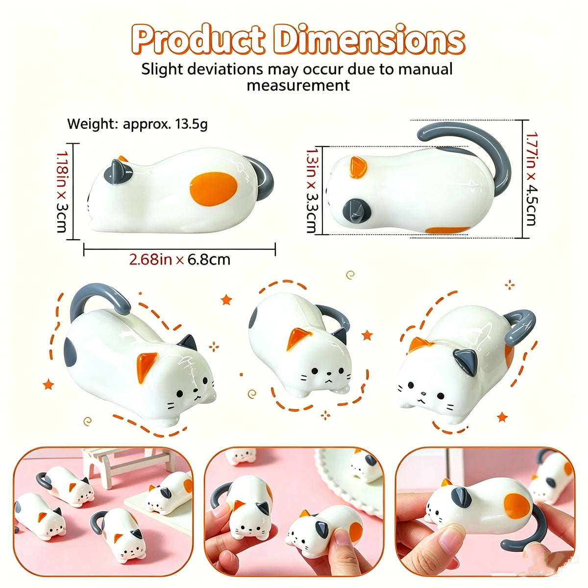 Clockwork Rolling Cat Toys