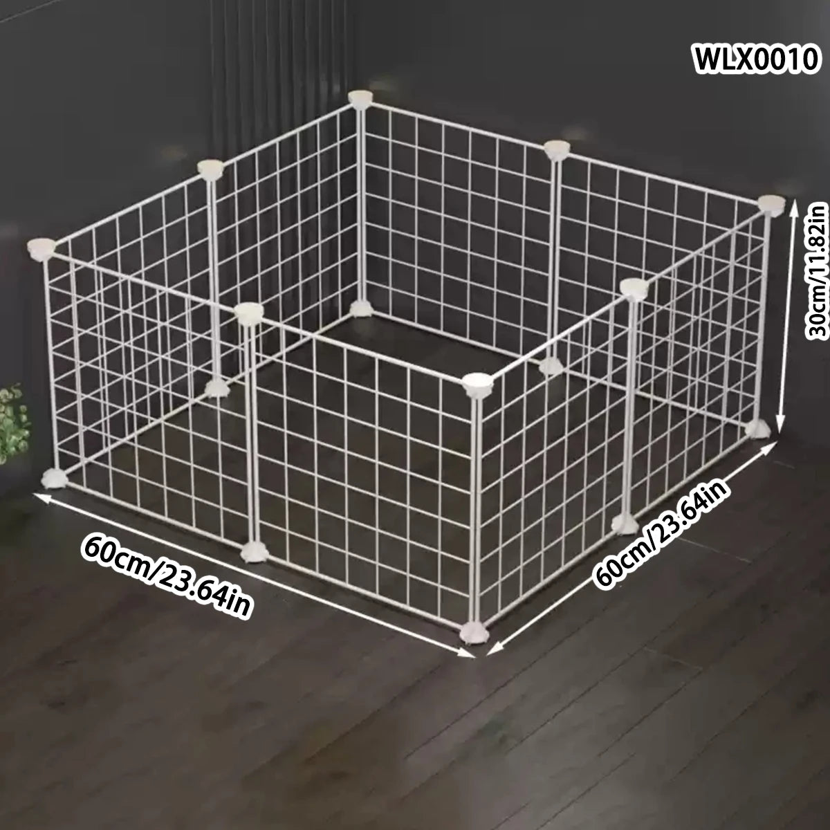 Wire Panel Puppy Pen - Pen, 60 x 60 cm