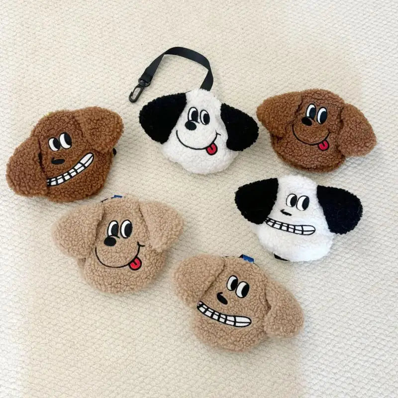 Plush Puppy Poop Bag Holder