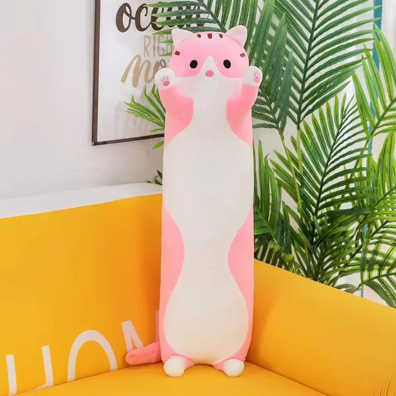 Long Cat Plush Pillow