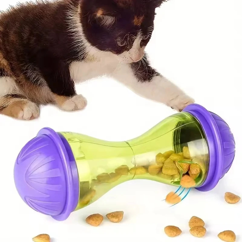 Treat Dispenser Dumbbell Toy