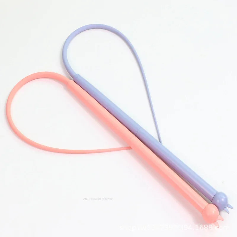 Silicone Mouse Tail Cat Teaser Wand