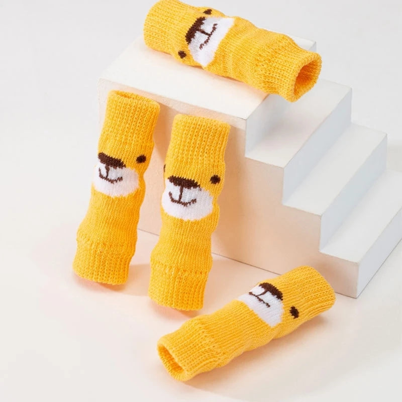Knitted Leg Warmers for Small Dogs