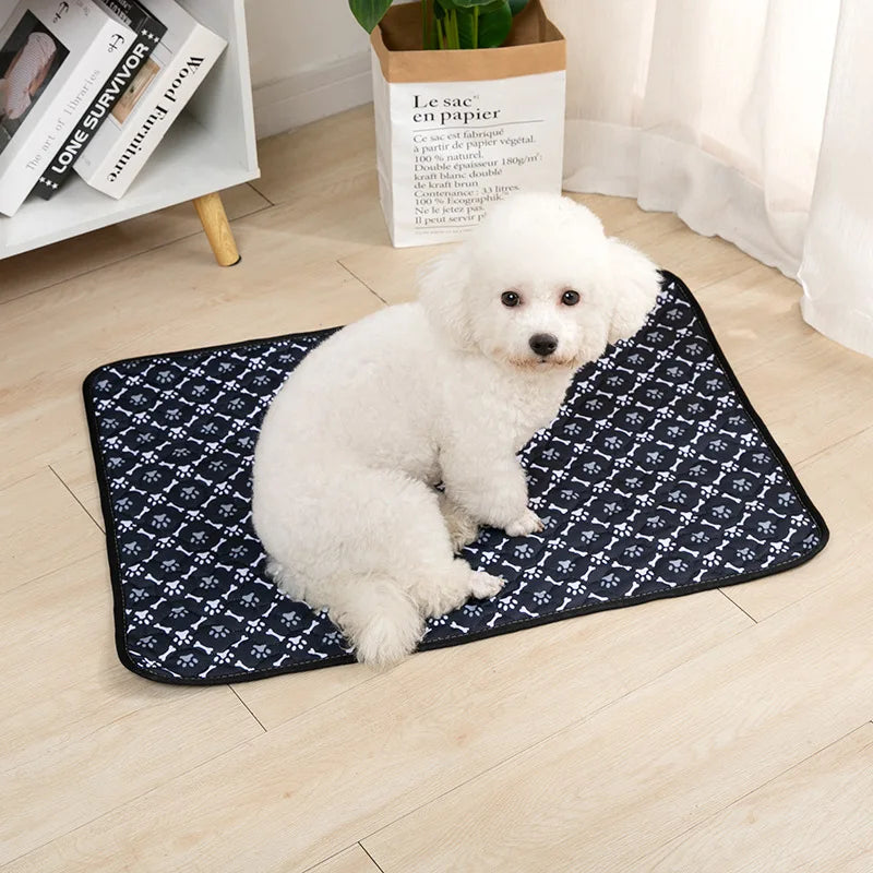 Reusable Washable Pee Pad for Dogs - Bone / 50x35 cm