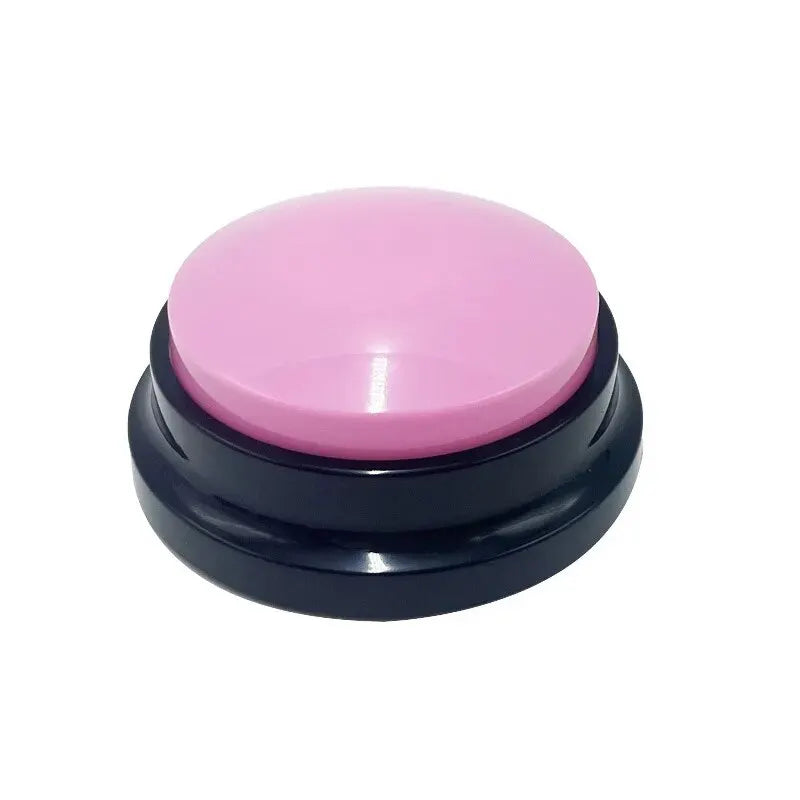 Recordable Talking Button for Dogs - Pink