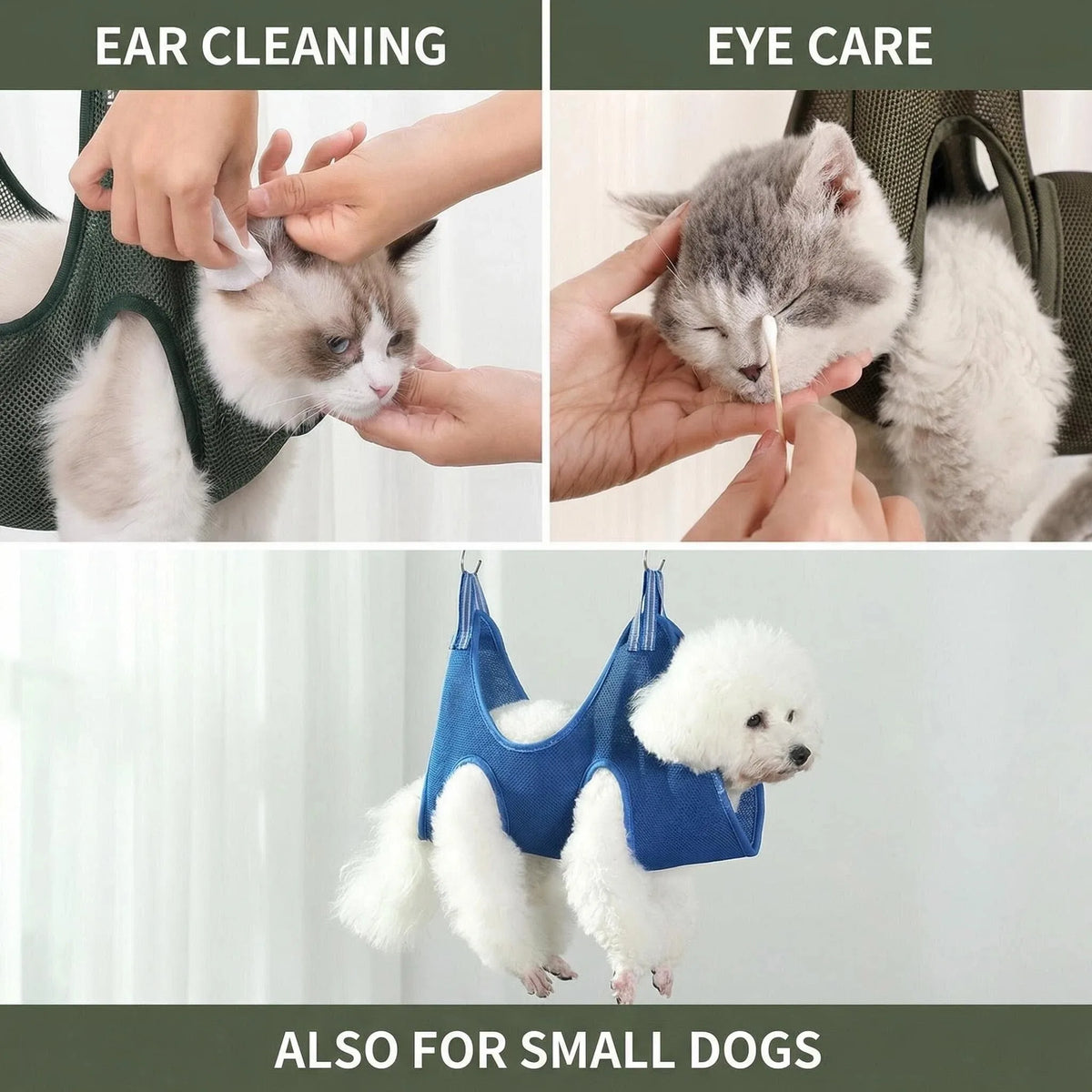 Pet Grooming Hammock for Nail Trimming