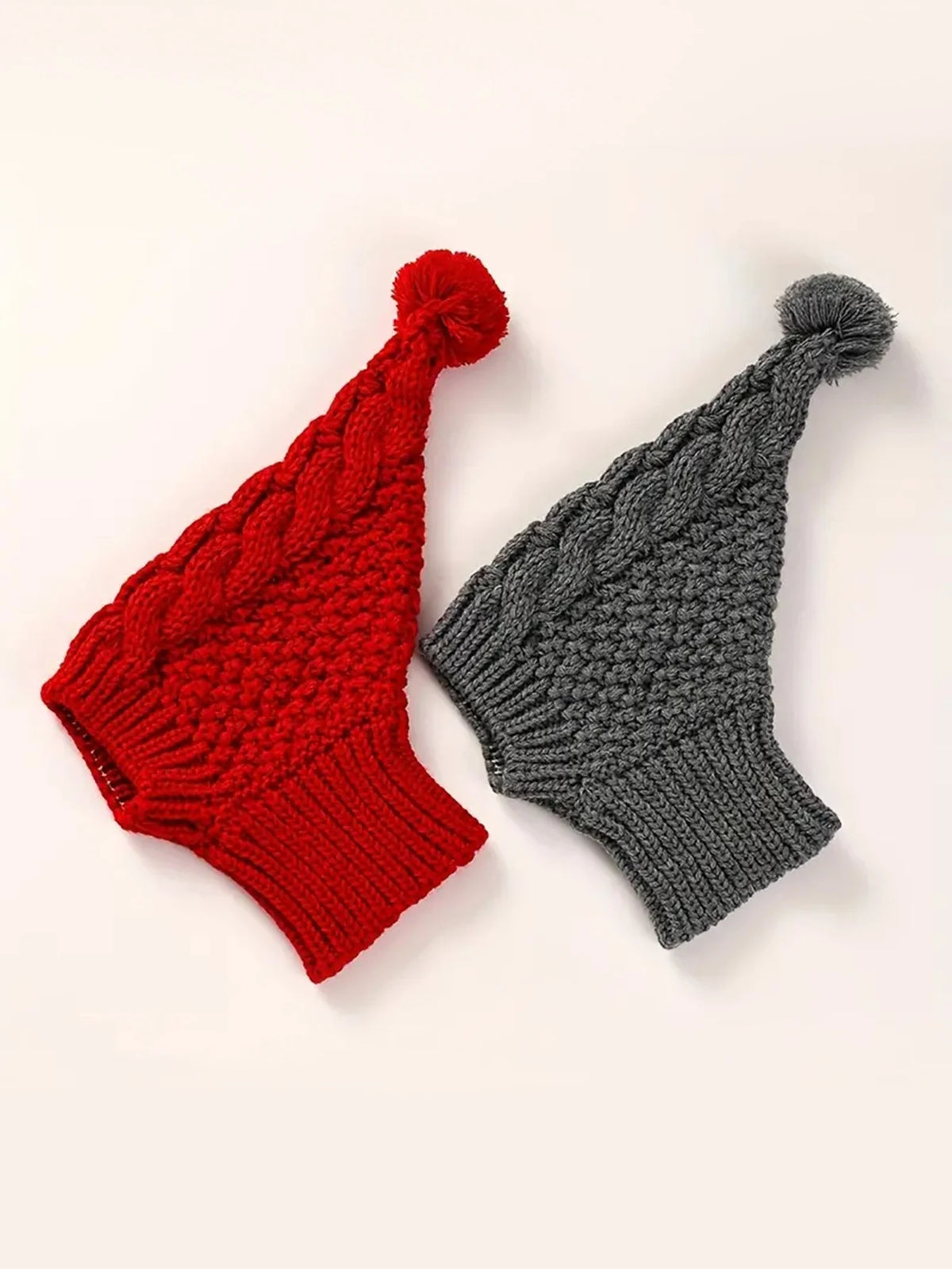 Hand-Knit Snood Hat for Greyhounds and Whippets