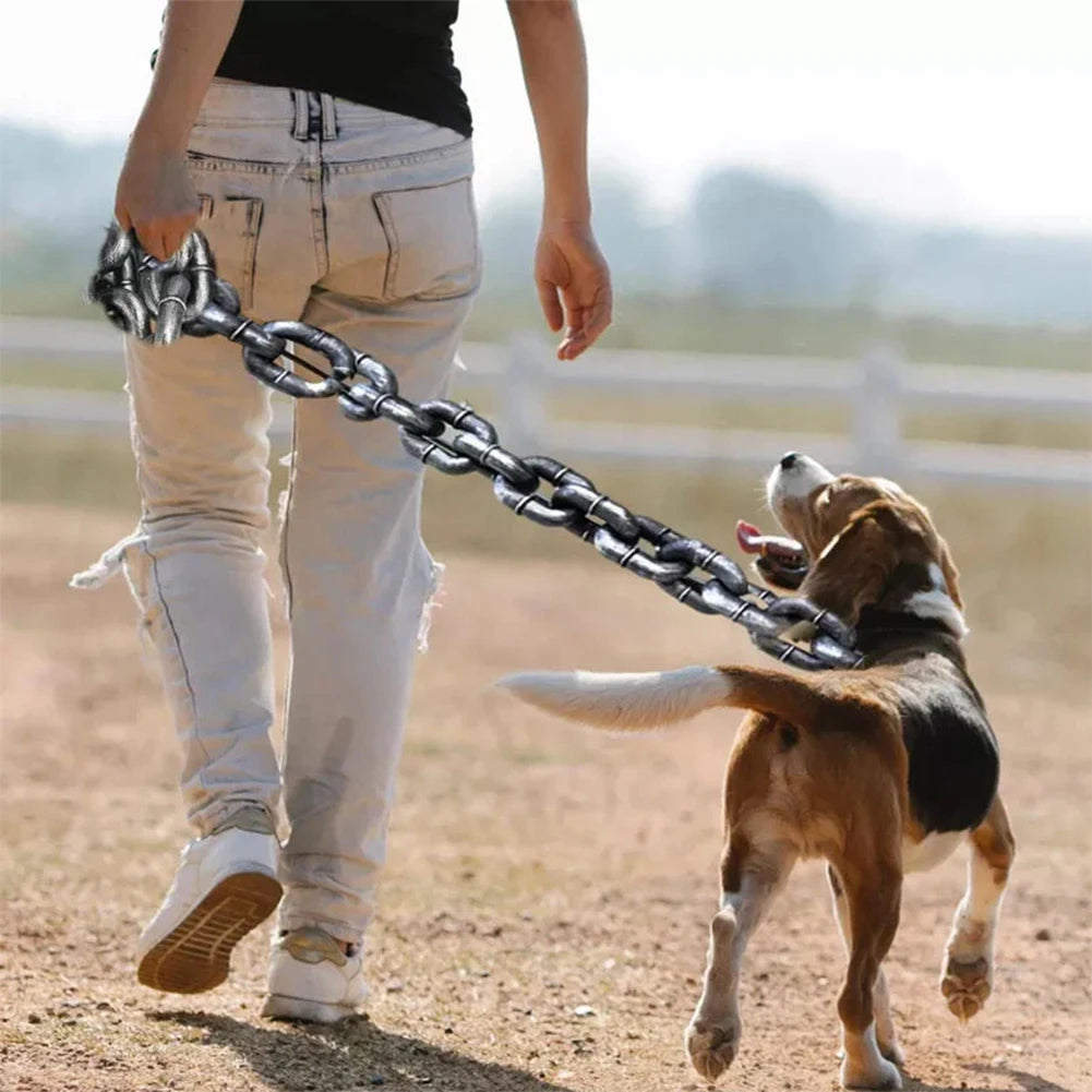 Novelty Chain-Look Dog Lead, 1.5 m