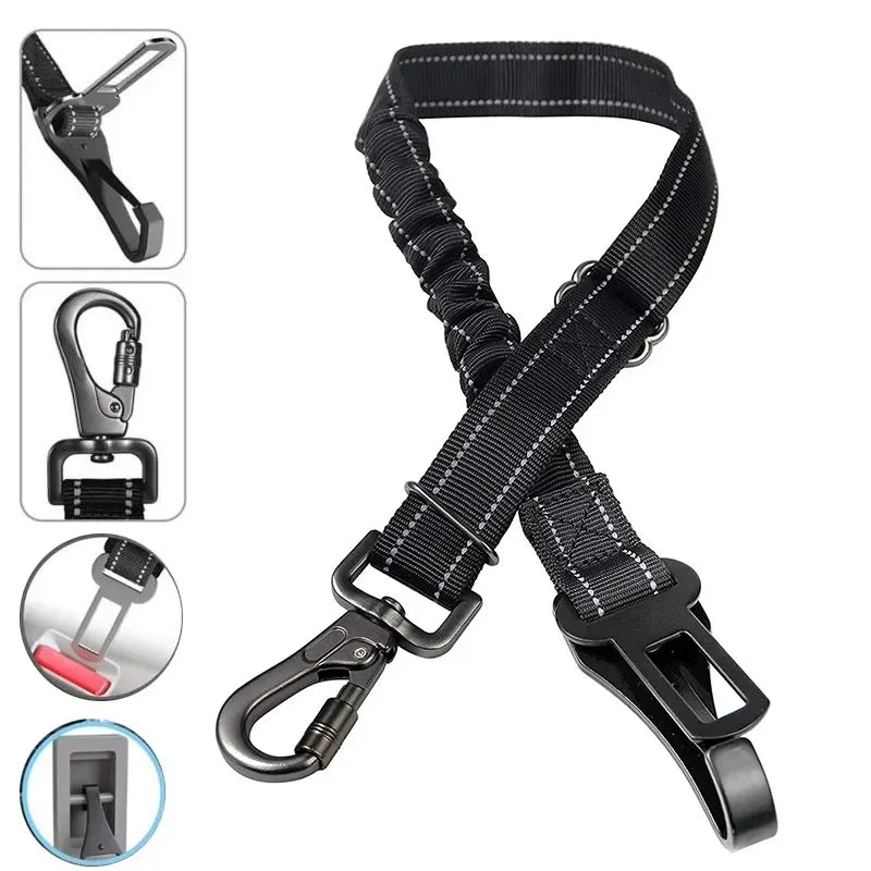 3-in-1 Dog Car Seat Belt