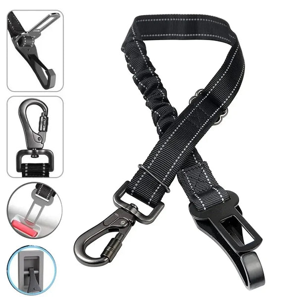 3-in-1 Dog Car Seat Belt