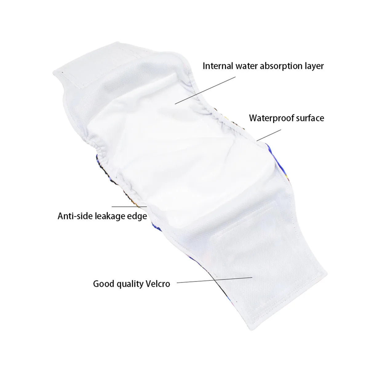 Washable Belly Band for Male Dogs